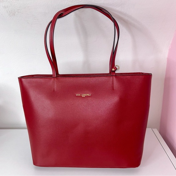 Karl Lagerfeld Tote Bag Rgm Rouge